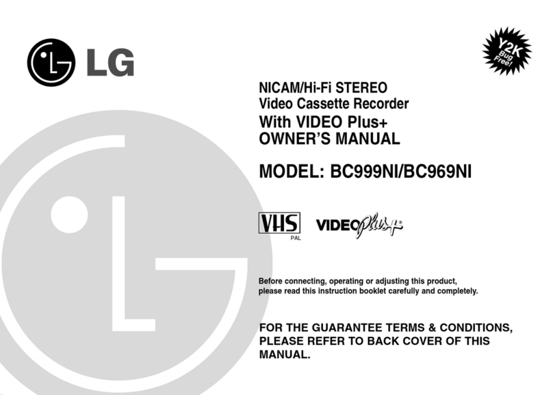 LG BC999NI User manual