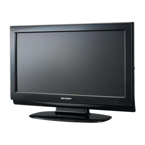 Sharp LC-26D44 Installation guide