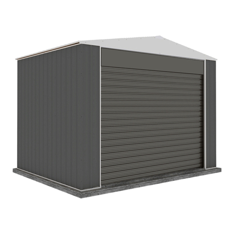 ABSCO SHEDS BUSH RANGER 3023BRK manual