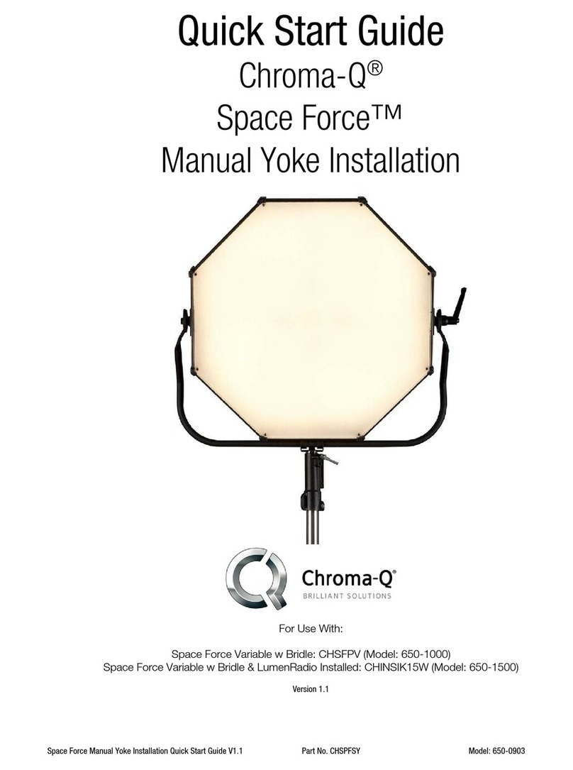 Chroma pace Force CHSFPV User manual