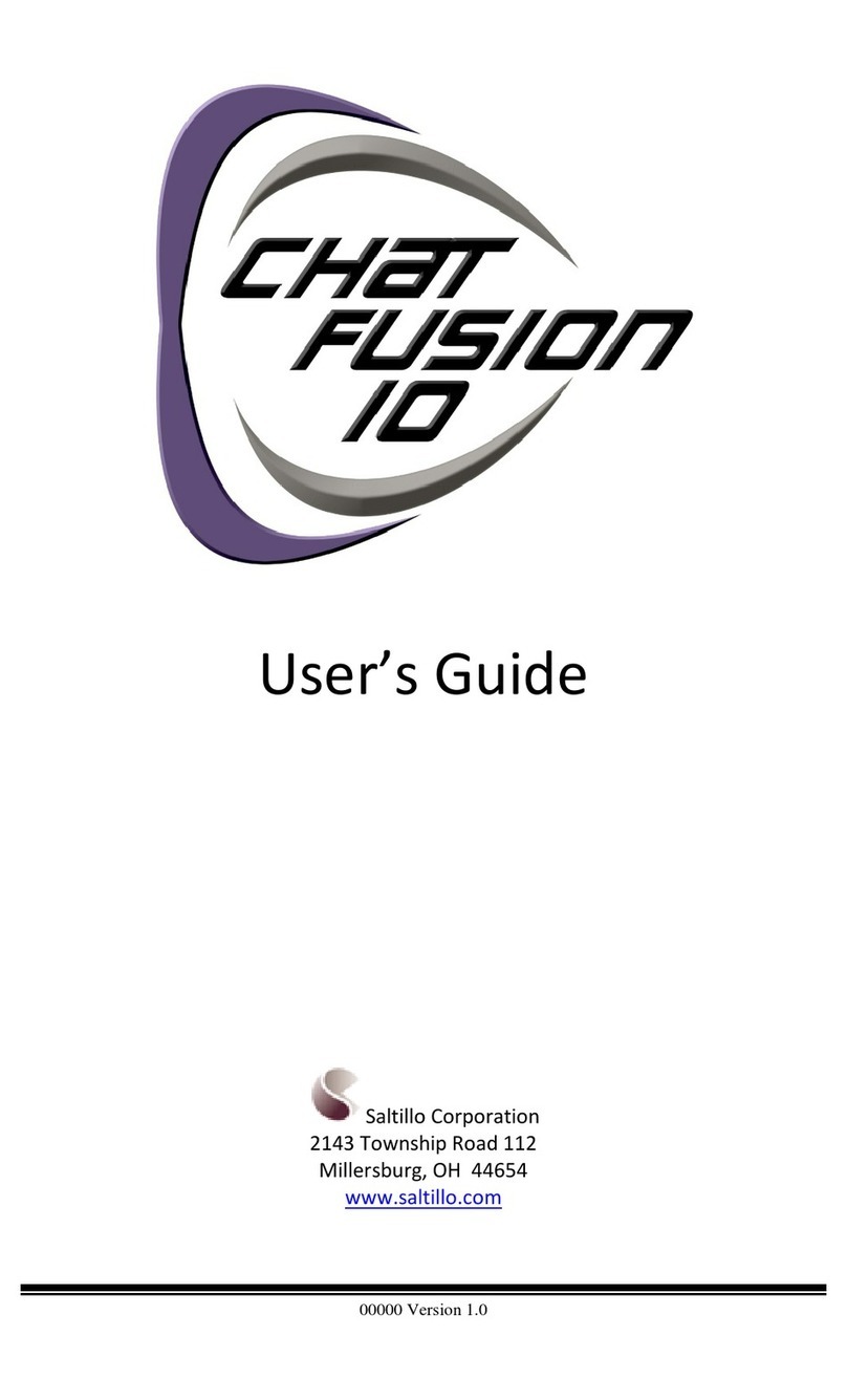Saltillo Chat Fusion 10 user guide