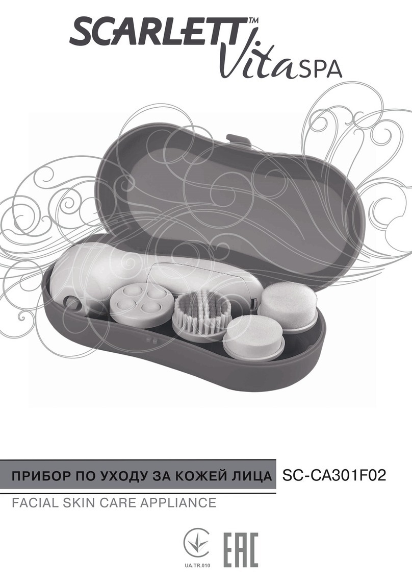 Scarlett VitaSpa SC-CA301F02 User manual
