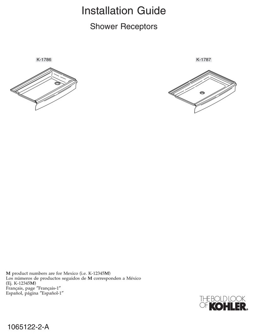 Kohler Fountainhead K-1786 User manual