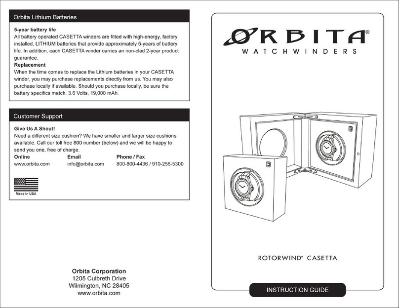 Orbita ROTORWIND CASETTA Manual