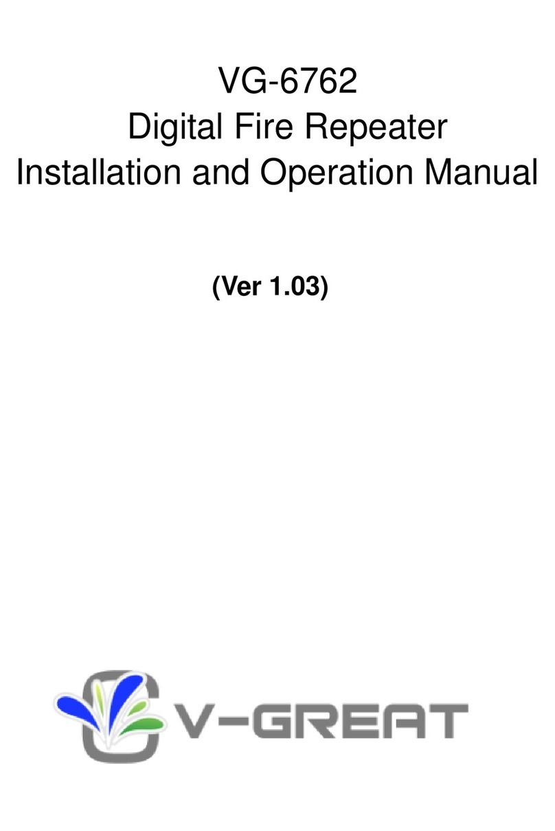V-GREAT VG-6762 Installation and operation manual