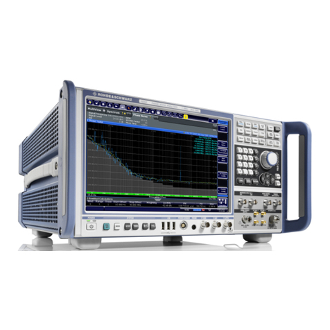 Rohde & Schwarz FSWP Getting started Rohde & Schwarz FSWP Getting started