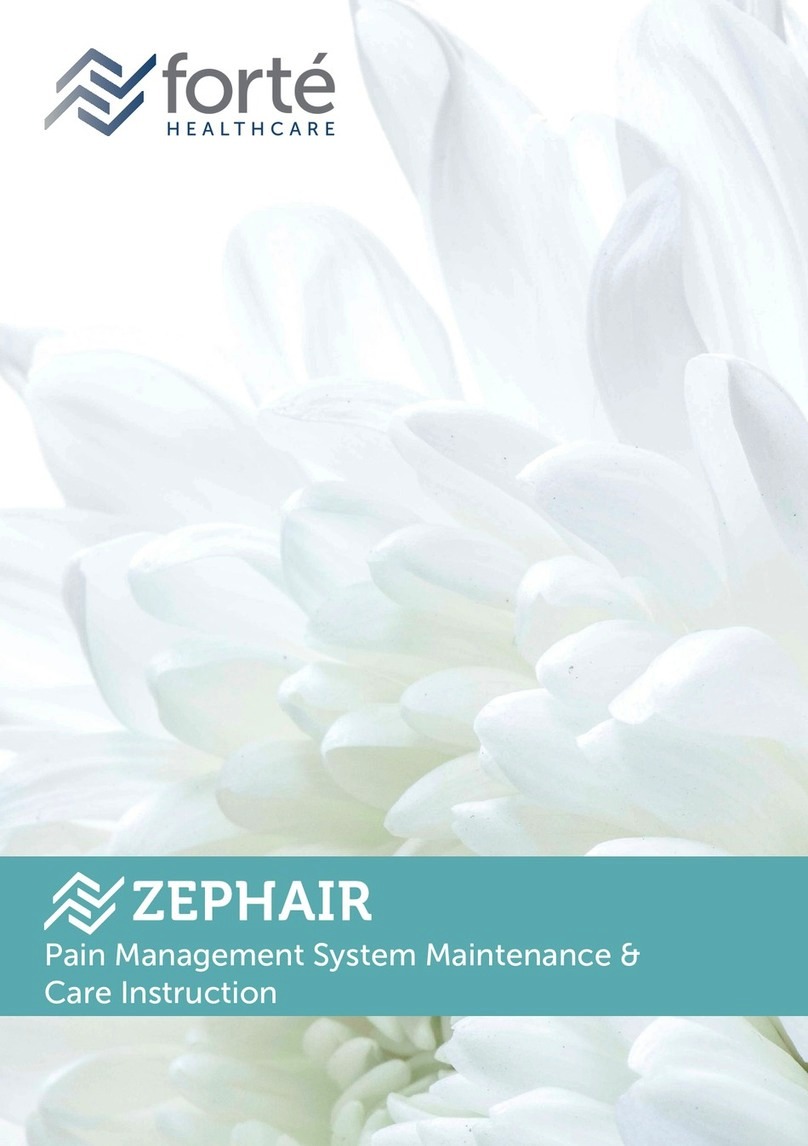 Forte Zephair Maintenance & Care Instruction