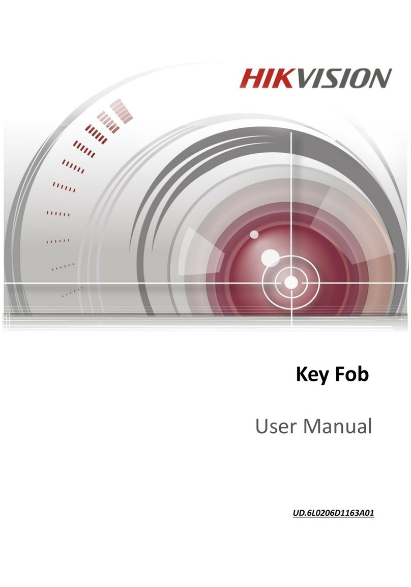 HIK VISION Key Fob user manual