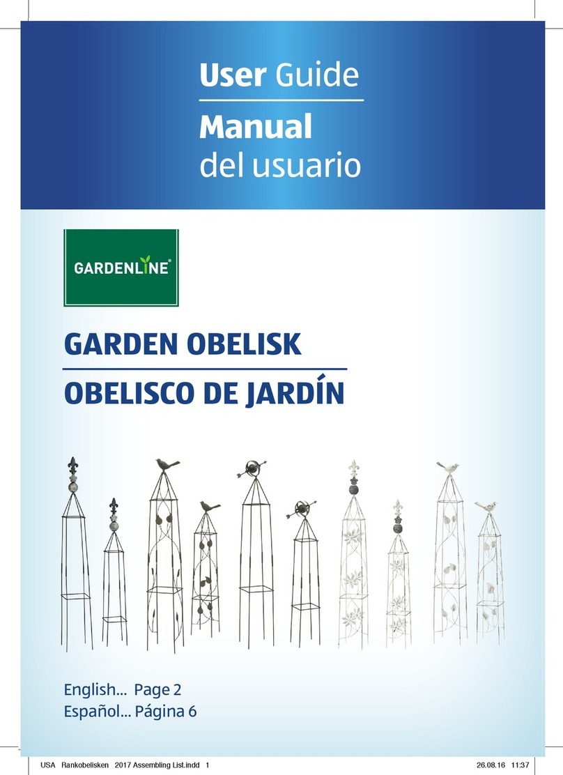 Gardenline 183405 user guide