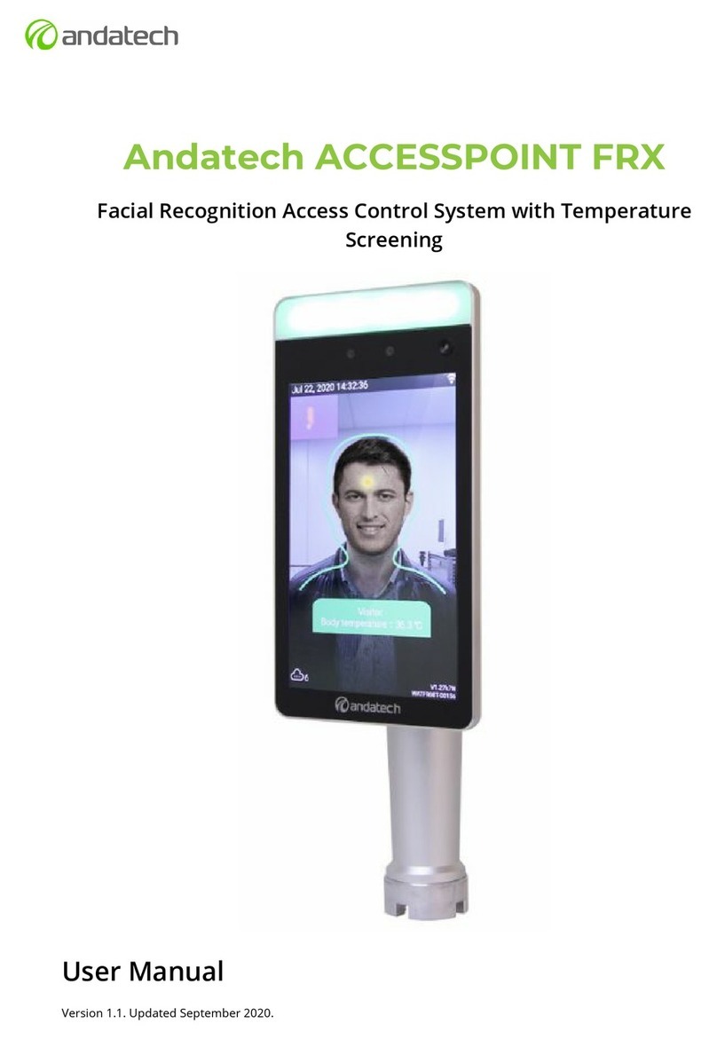 Andatech ACCESSPOINT FRX user manual