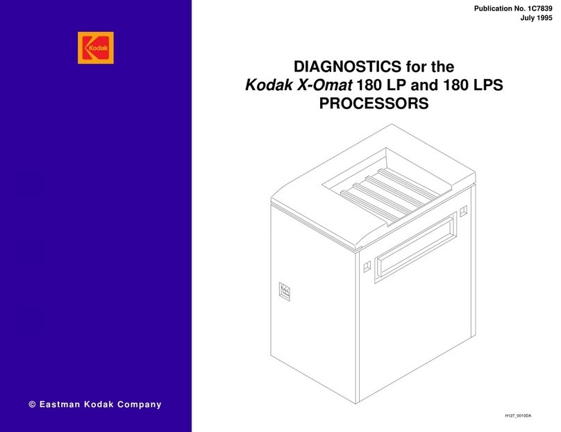 EASTMAN Kodak X-Omat 180 LP Diagnostics
