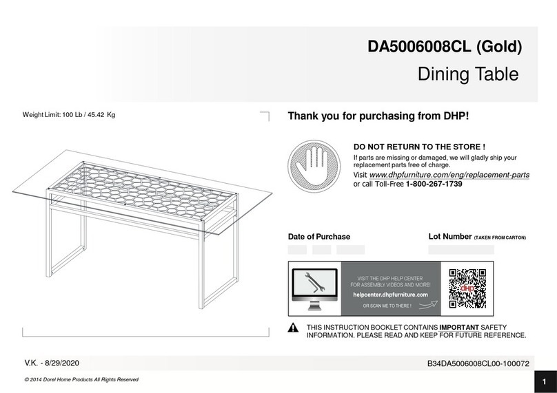 Dorel Home Products DA5006008CL User manual