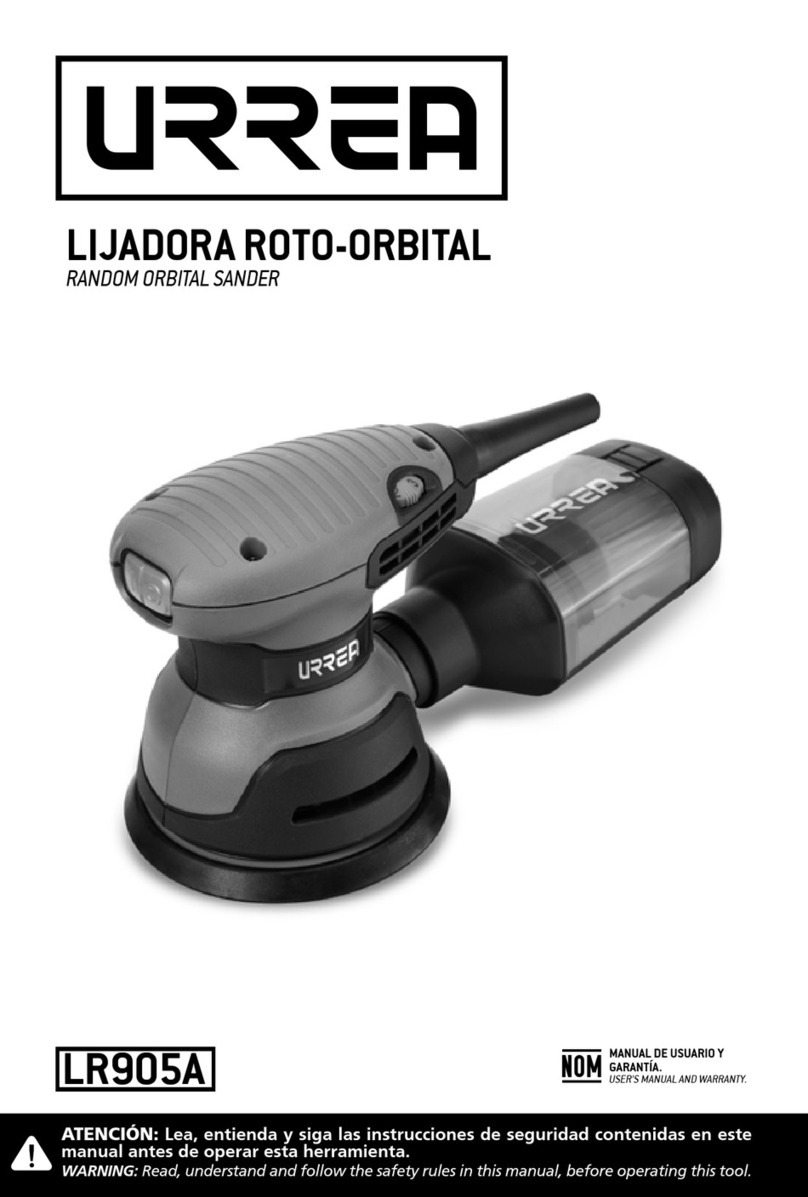 Urrea LR905A Dimensions and installation guide