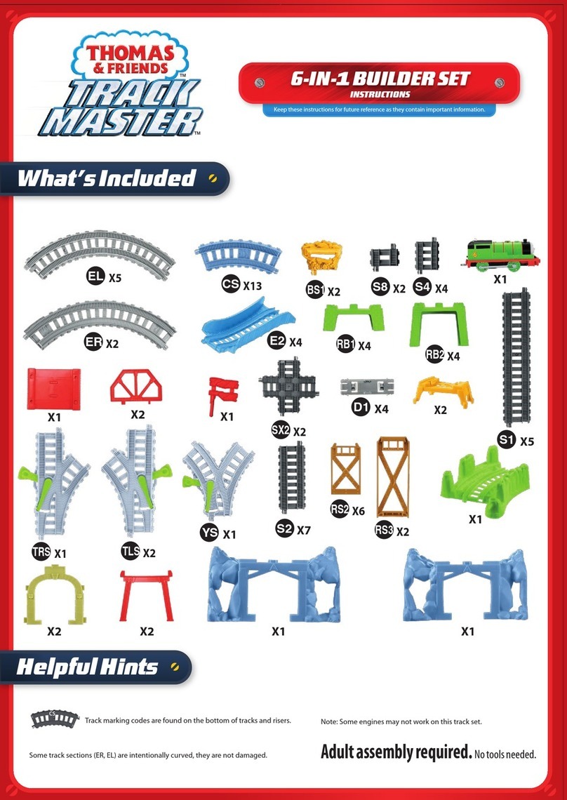 Thomas & Friends 6-IN-1 BUILDER SET User manual