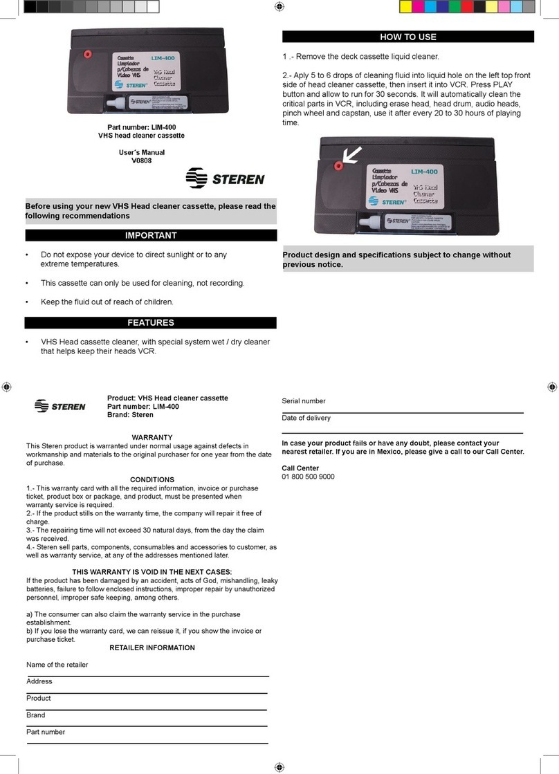 Steren LIM-400 user manual