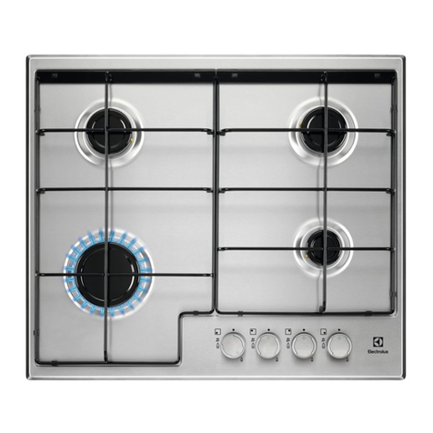 Electrolux EGS6424X User manual