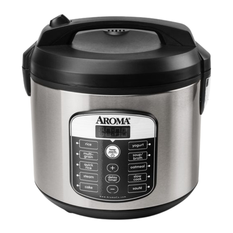 Aroma ARC-1040SB instruction manual