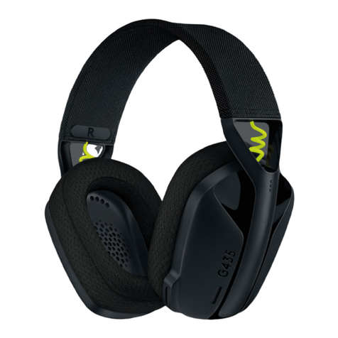 Logitech G435 User manual