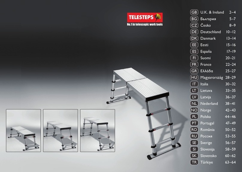 Telesteps 100-1540-01 manual