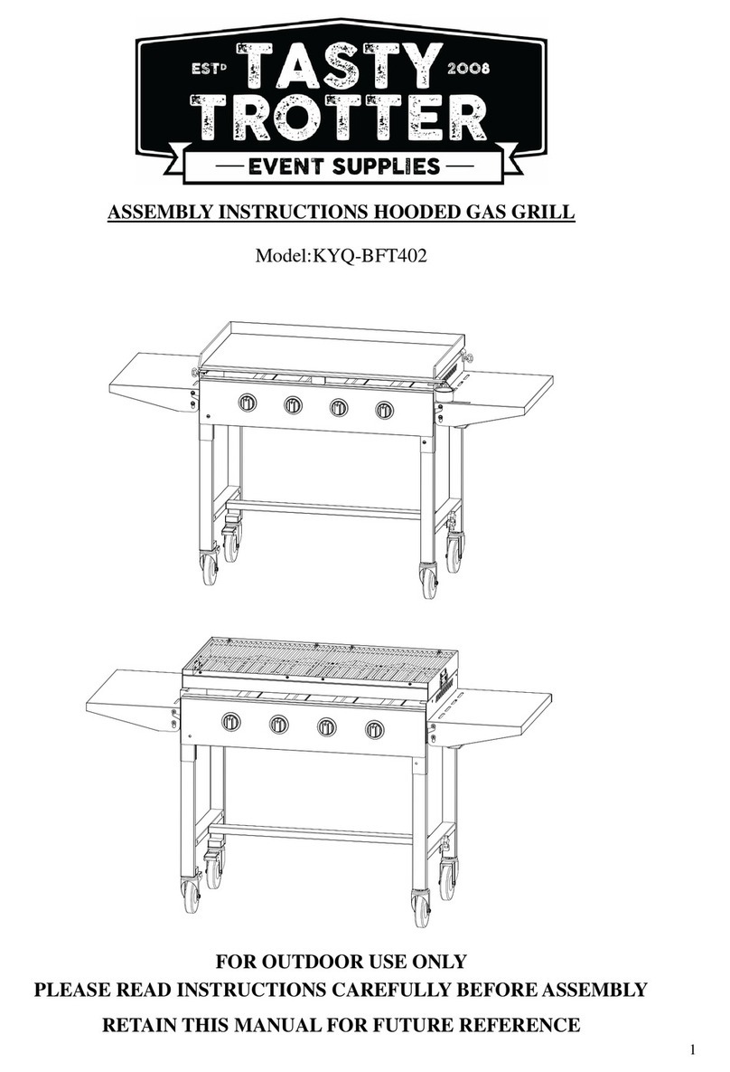 Tasty Trotter KYQ-BFT402 Assembly instructions
