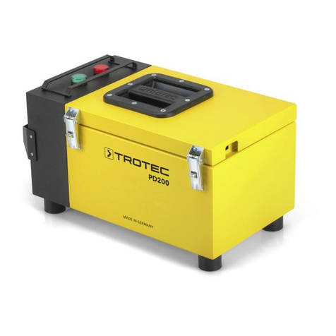 Trotec PD200 operating manual