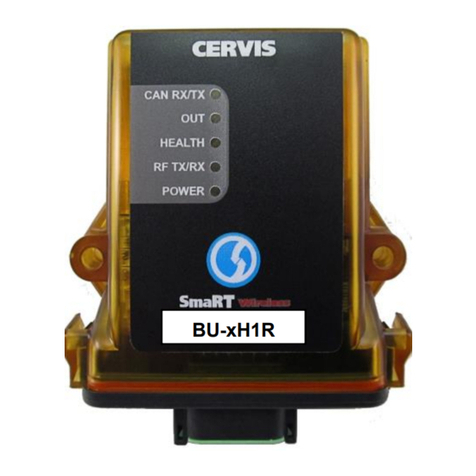 Cervis Wireless SmaRT BU- H1R Series User manual