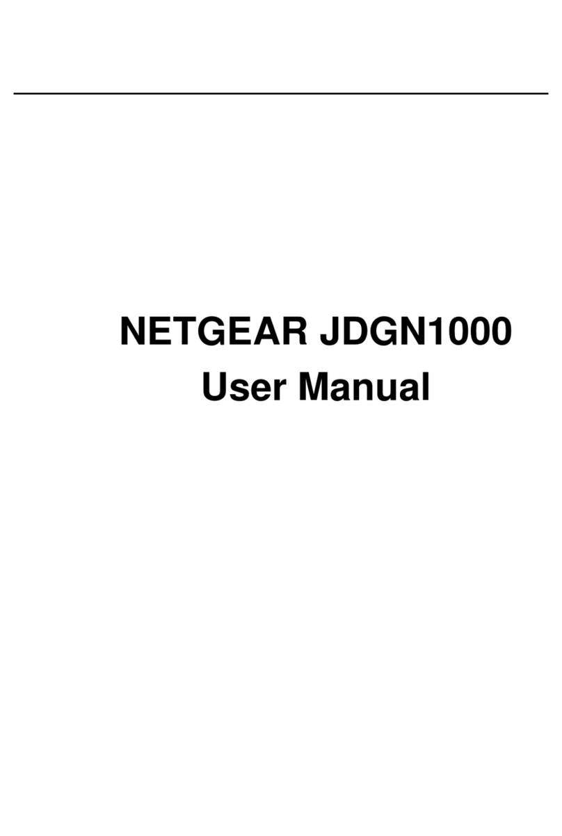 NETGEAR JDGN1000 User manual