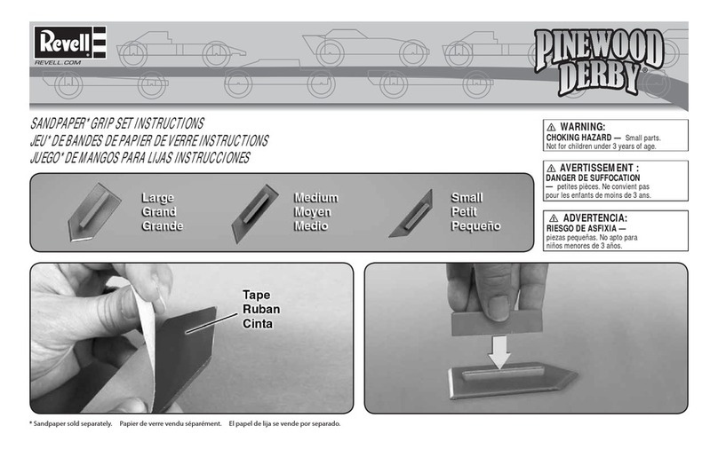 REVELL PINEWOOD DERBY User manual