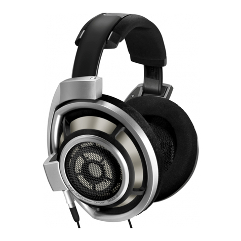 Sennheiser HD 800 operating instructions