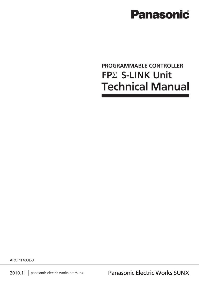 Panasonic S-Link FP2 User manual Panasonic S-Link FP2 User manual