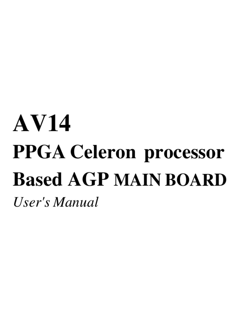 Shuttle AV14 User manual Shuttle AV14 User manual