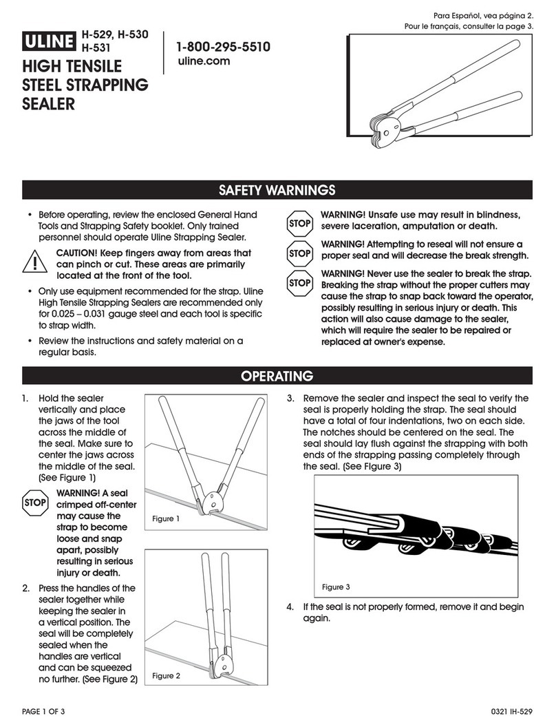 U-Line H-529 User manual