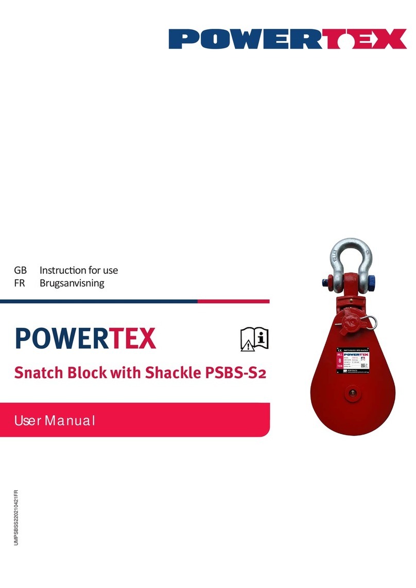 POWERTEX PSBS-S2 User manual