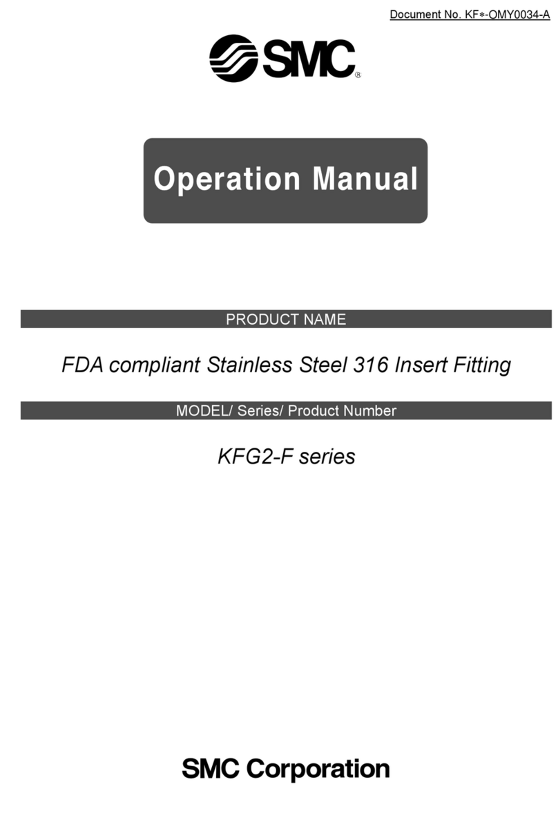 SMC Networks KFG2-F Series User manual