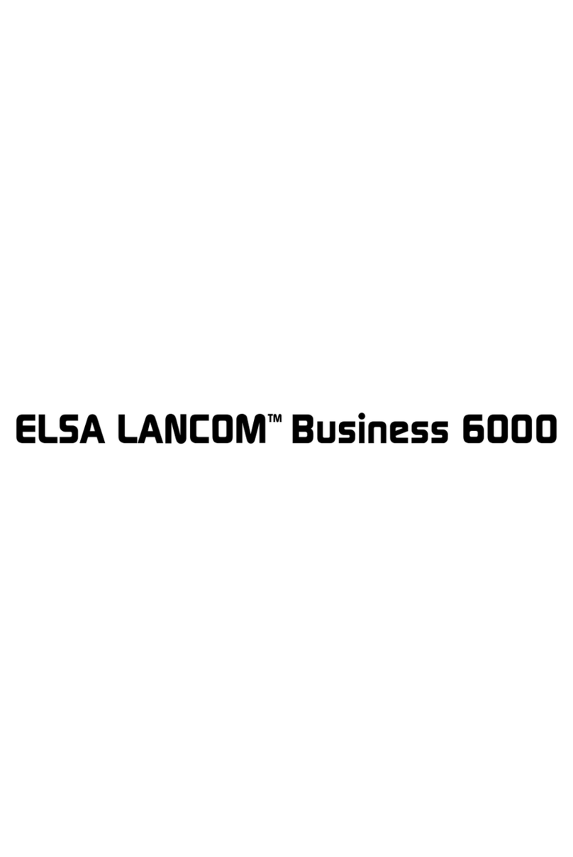 ELSA LANCOM Business 6000 User manual