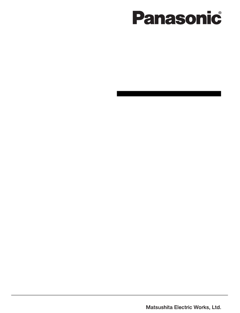 Panasonic FP3 User manual