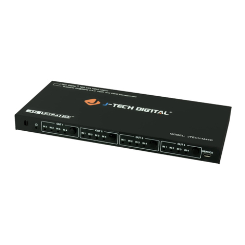 J-Tech Digital M44D User manual