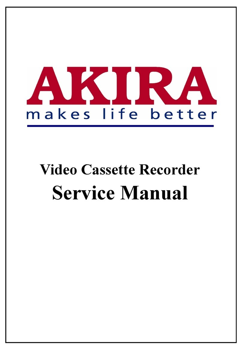 akira VCR-S607 User manual
