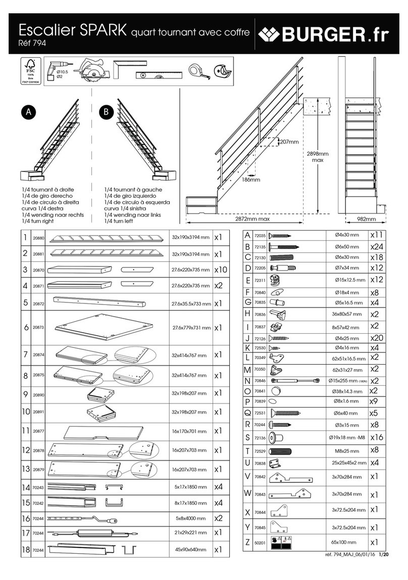 BURGER SPARK 794 manual