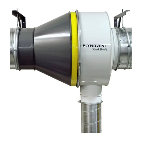 Plymovent SPARKSHIELD Installation and user manual