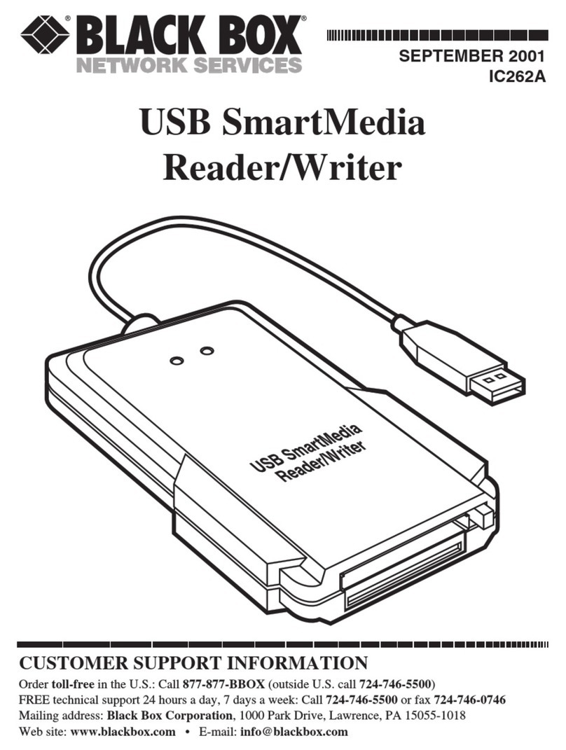 Black Box IC262A quick start guide