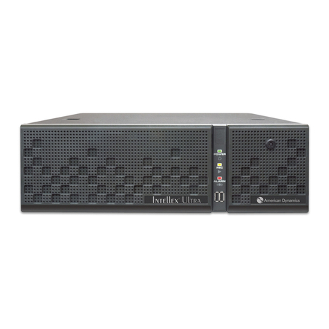 American Dynamics Intellex Ultra Quick setup guide