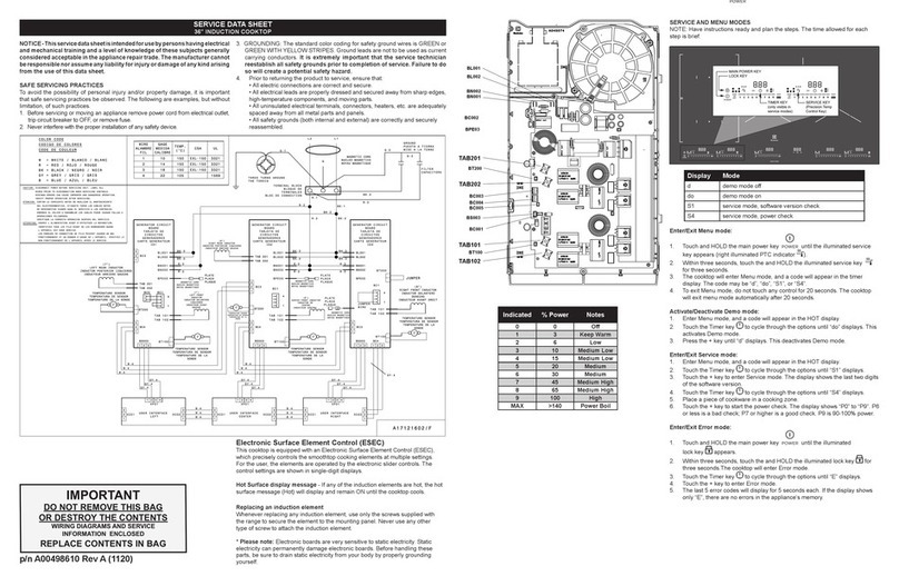 Electrolux ECCI3668AS User guide