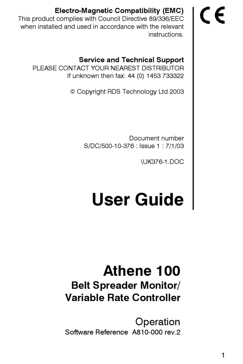 RDS Technology Athene 100 user guide RDS Technology Athene 100 user guide