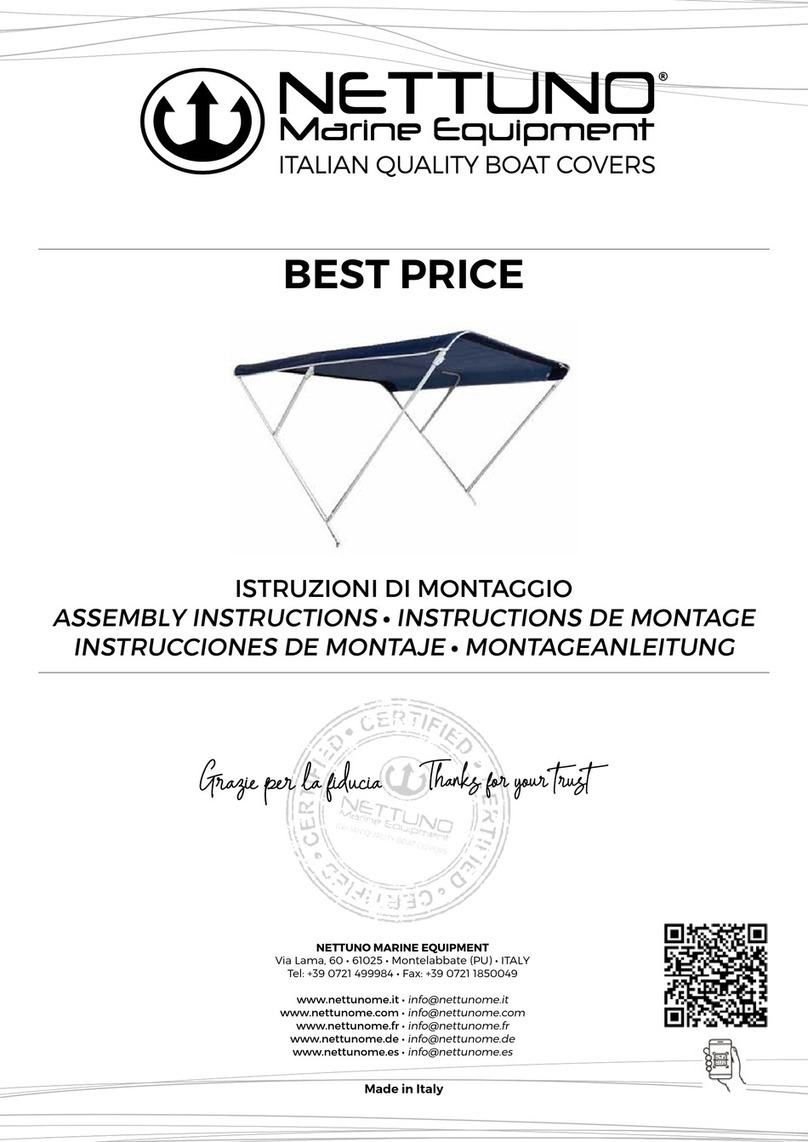 NETTUNO Marine Equipment BEST PRICE Assembly instructions