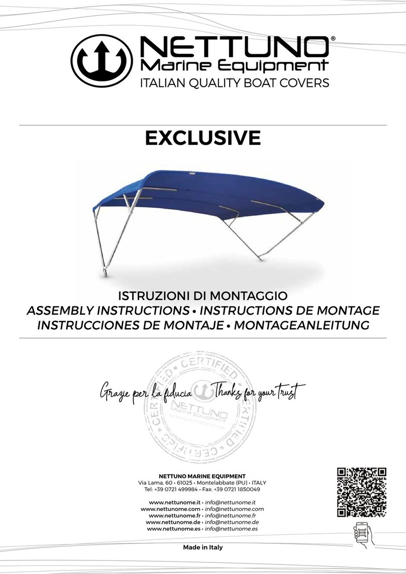 NETTUNO Marine Equipment EXCLUSIVE User manual