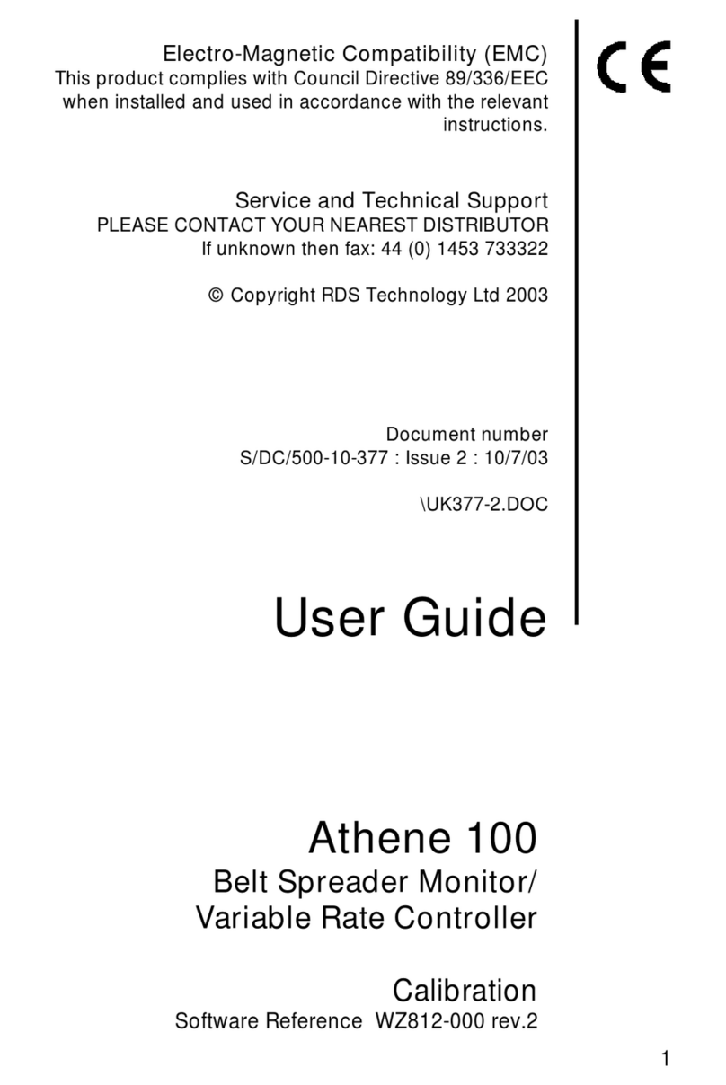 RDS Technology Athene 100 user guide RDS Technology Athene 100 user guide