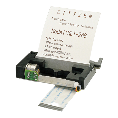 Citizen MLT-288 User manual