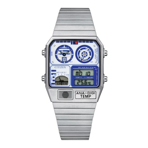 Citizen Eco-Drive User manual