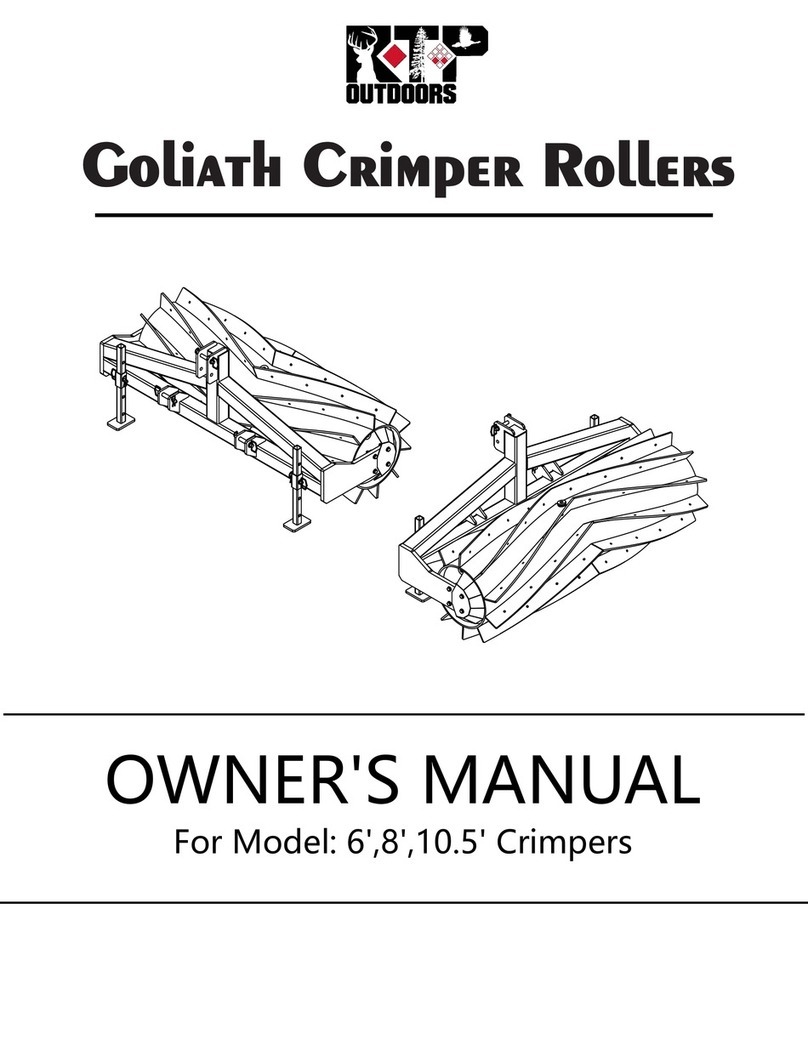 RTP Outdoors 6 Crimpers owner's manual